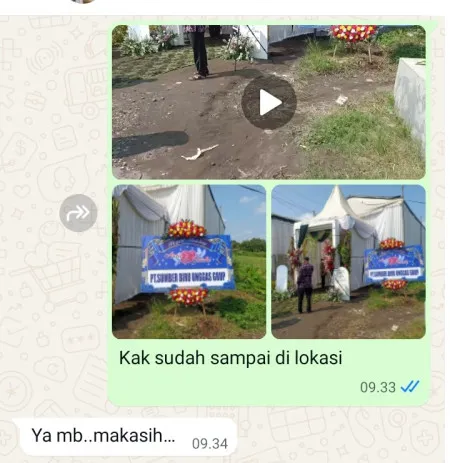 Pengiriman Karangan Bunga Leran Sluke