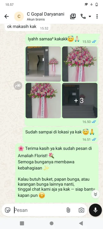 Pengiriman Karangan Bunga Leran Sluke